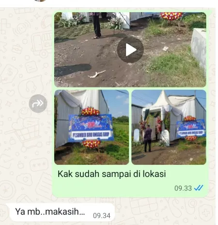 Pengiriman Karangan Bunga Bogosari Guntur
