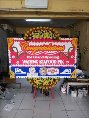 Papan Bunga di Bogosari Guntur
