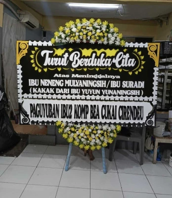 Papan Bunga di Bogosari Guntur