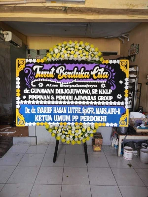 Papan Bunga di Bogosari Guntur
